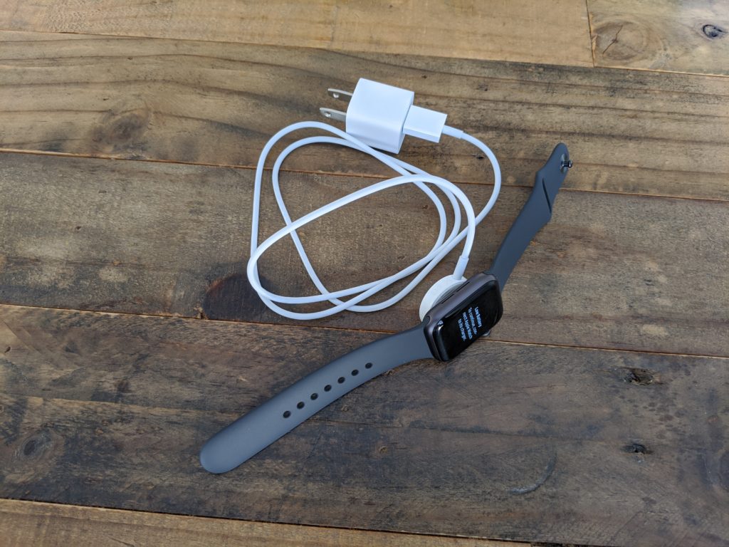 apple watch series 5 with charger