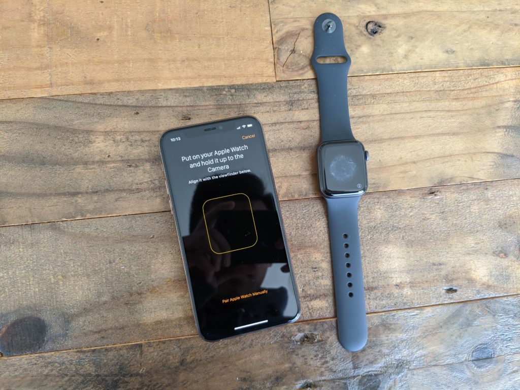 apple watch setup with iphone 11