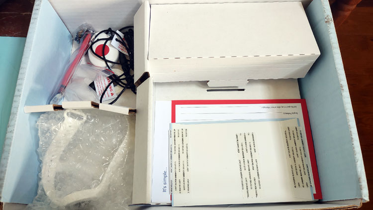 ConnectAmerica Medical Alert Home System Shipping Box