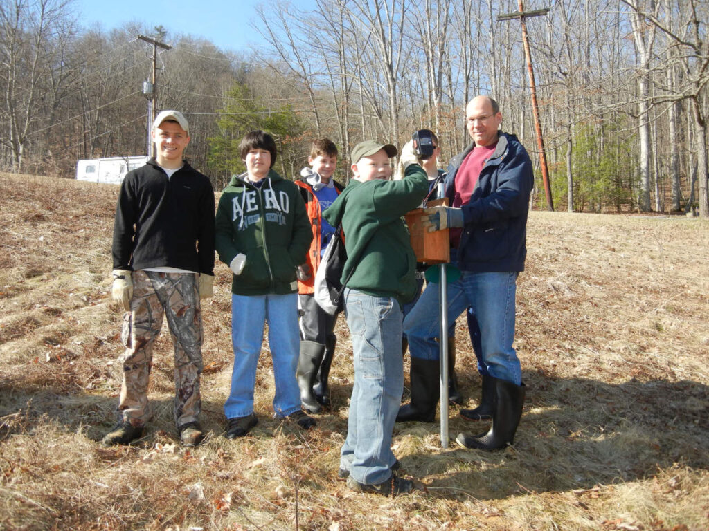 Boy Scout Volunteering